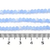 Imitation Jade Glass Beads Strands EGLA-A034-J3mm-MB03-5