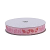 Mixed Baby Shower Ornaments Decorations Polyester Grosgrain Ribbons OCOR-X0001-2