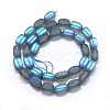 Synthetic Moonstone Beads Strands G-E503F-A11-2