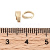 Brass Snap on Bails KK-G542-07G-3