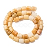 Natural Topaz Jade Beads Strands G-R015-A02-3