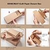 Kraft Paper Folding Box CON-WH0010-01F-C-4