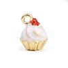 Alloy Enamel Charms ENAM-I067-02G-03B-1