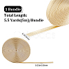 5M Flat Imitation Leather Cord LC-GF0001-02A-01-2