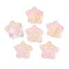 Transparent Spray Paint Glass Beads X1-GLAA-H035-02H-1