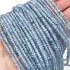 Natural Aquamarine Beads Strands X-G-L587-B02-01-1