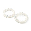 Faceted Transparent Acrylic Beaded Stretch Bracelets Sets for Kids BJEW-JB06220-1