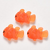 Translucent Frosted Resin Cabochons X-CRES-N022-11-1