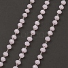 Glass Round Beaded Chain CHS-B003-01A-5