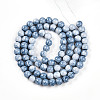 Baking Paint Glass Beads Strands X-DGLA-N003-10mm-C07-3