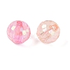 Transparent Acrylic Beads PACR-B002-01C-2