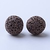 Unwaxed Natural Lava Rock Beads X-G-F325-12mm-M-3