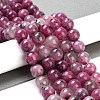 Natural Cherry Blossom Agate Beads Strands G-B076-A02-03-2