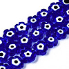 Handmade Lampwork Beads Strands X-LAMP-N023-002B-02-1