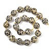 Natural Dalmatian Jasper Beads Strands G-C249-A02-16mm-4