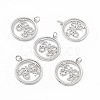 Brass Pendants KK-E068-VB199-4