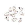 Glass Rhinestone Cabochons GGLA-P002-07A-01-2