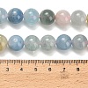 Natural Morganite Beads Strands G-H329-C10-10mm-AB-5