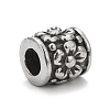 304 Stainless Steel European Beads STAS-G256-22AS-2