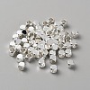 Cube Brass Beads KK-WH0081-64C-1