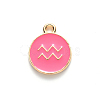 Alloy Enamel Pendants X-ENAM-S124-01A-03J-2