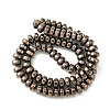 Synthetic Non-Magnetic Hematite Beads Strands G-H020-L01-10-2