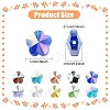 50Pcs 10 Colors Electroplate Glass Beads Strands EGLA-YW0005-69-3