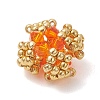 Transparent Glass Seed Beaded Beads PALLOY-MZ01244-6