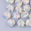 PVC Paillette Cabochons FIND-S321-01G-1