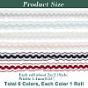 12m 6 Colors Braided Net Lace Elastic Cord/Band OCOR-AR0001-26-2