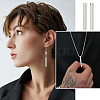 12Pcs Stainless Steel Pendants STAS-BC0003-70-6