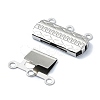Non-Tarnish 304 Stainless Steel Box Clasp STAS-Q318-01P-2