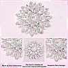 2Pcs Glass Hotfix Rhinestone DIY-GF0013-36B-6