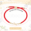 1Pc Adjustable Nylon Cord Slider Bracelets for Women BJEW-LP0001-32K-02-2
