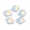 Mocha Effect Irregular Rhombus Shape Sew on Rhinestone RGLA-C001-09B-AM-2