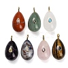 Natural Mixed Gemstone Pendants GG-CBA4625-02G-1