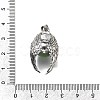 Natural Green Aventurine Round Pendants G-K339-03AS-12-3