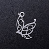 Tarnish Resistant 201 Stainless Steel Hollow Pendants STAS-Q201-JN277-1-1