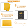 A6 PET Stamping Hot Foil Paper DIY-WH0043-13B-4