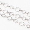 3.28 Feet Brass Handmade Chains X-CHR024-CK142-NF-1