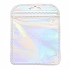 Plastic Glitter Holographic Packaging Yin-yang Resealable Bags OPP-D003-04D-2