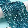 Transparent Glass Beads EGLA-A035-T6mm-D12-2