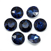 Pointed Back Glass Rhinestone Cabochons RGLA-T029-10mm-14-1