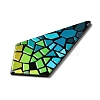 Printed Kite Acrylic Big Pendants OACR-L018-14C-2