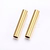 304 Stainless Steel Tube Beads STAS-O098-07G-05-1
