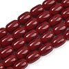 Opaque Glass Beads Strands GLAA-Z015-02G-1
