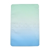 Two Tone Rectangle Plastic Zip Top Gift Bags OPP-C003-01D-02-1