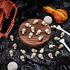120Pcs Mini Resin Skull Display Decorations FIND-SP0005-58B-4