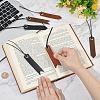 6Pcs 6 Styles Leather Bookmarks AJEW-FG0003-78-3