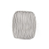 304 Stainless Steel Open Cuff Rings RJEW-K258-08GP-02-3
